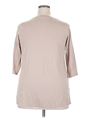 Jones New York 3/4 Sleeve T-Shirt (view 2)