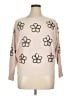 Liv Floral Pink Pullover Sweater Size XL - photo 1