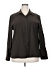Casual Corner Brown Long Sleeve Blouse Size XL - photo 1