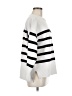 French Connection Stripes White Pullover Sweater Size L - photo 4