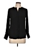 J.Crew 100% Polyester Black Long Sleeve Blouse Size XS - photo 1