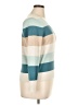 Ann Taylor LOFT Outlet Stripes Teal Pullover Sweater Size XL - photo 4