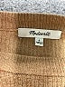 Madewell Color Block Tan Sweater Vest Size S - photo 7