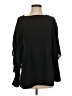 Etcetera 100% Polyester Black 3/4 Sleeve Blouse Size 4 - photo 1