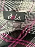 Dots 100% Polyester Plaid Gray Sleeveless Blouse Size XL - photo 7