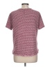 Emelia Burgundy Short Sleeve Top Size L - photo 2