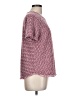 Emelia Burgundy Short Sleeve Top Size L - photo 4