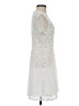 Ann Taylor LOFT 100% Polyester Ivory Casual Dress Size 0 (petite) - photo 4