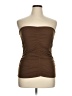 Bongo Brown Sleeveless Top Size XL - photo 1