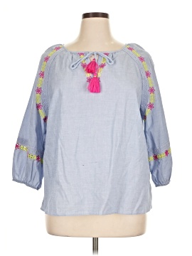Talbots Outlet 3/4 Sleeve Blouse