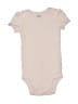 Carter's 100% Cotton Ivory Short Sleeve Onesie 9-12 MO / 12 MO - photo 1