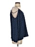 Crescent Blue Sleeveless Blouse Size S - photo 4