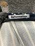 Reformation Stripes Blue Casual Pants Size 12 - photo 6