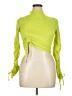 River Island Green Long Sleeve Top Size 14 - photo 1
