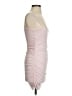 Unbranded Solid Pink Cocktail Dress Size XS (estimated) - photo 4