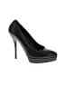 Gucci Black Leather Platform Pumps Size EU (IT) 37 / US 7 - photo 1