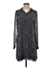 CAbi 100% Polyester Paisley Blue Casual Dress Size XS - photo 1