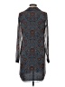 CAbi 100% Polyester Paisley Blue Casual Dress Size XS - photo 2