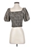 Sophie Rue Silver Short Sleeve Top Size S - photo 1