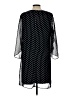 Roz & Ali 100% Polyester Polka Dots Black Casual Dress Size 12 - photo 2