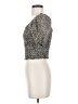 Sophie Rue Silver Short Sleeve Top Size S - photo 5
