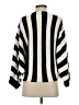 Jamie Nicole Collection 100% Acrylic Stripes Black Pullover Sweater Size S - photo 2