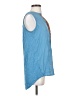 Sunday in Brooklyn 100% Polyurethane Blue Sleeveless Blouse Size XS - photo 4