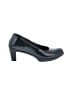 Naot 100% Leather Black Blue Heels Size 6 - photo 1