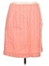 L.L.Bean Hearts Orange Casual Skirt Size 12R - photo 1