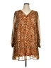 Mittoshop 100% Polyester Animal Print Brown Casual Dress Size XL - photo 1