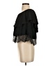 LA Made Black Short Sleeve Blouse Size XS - photo 5