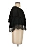LA Made Black Short Sleeve Blouse Size XS - photo 4