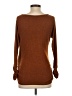 Pink Blush Brown Pullover Sweater Size S - photo 2
