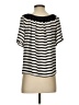 Ann Taylor LOFT 100% Polyester Ivory Short Sleeve Blouse Size S - photo 2