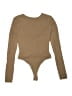 Naked Wardrobe Tan Bodysuit Size S - photo 2