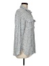 Gap 100% Rayon Polka Dots Gray Long Sleeve Blouse Size M - photo 4