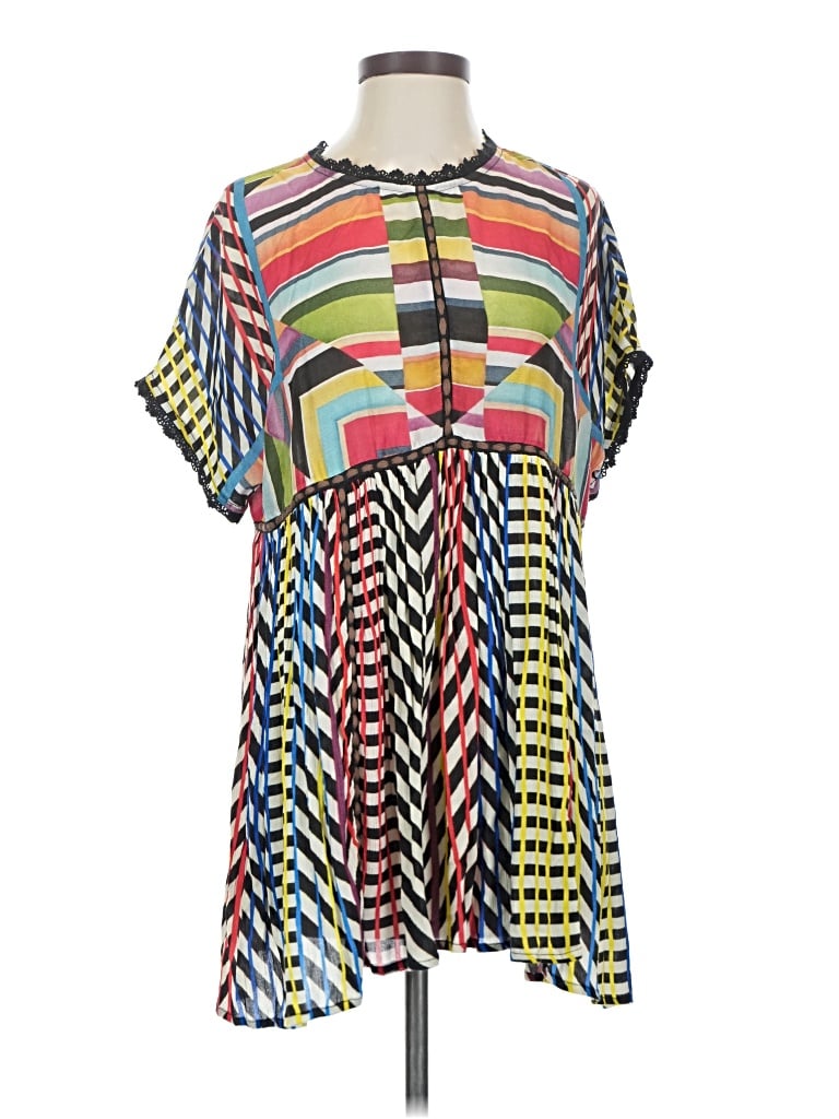 Conditions Apply Casual Dress In Blue