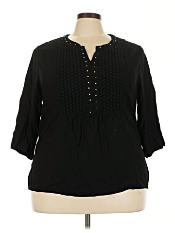 C.D. Daniels 3/4 Sleeve Blouse (view 1)
