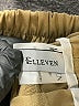 Elleven 100% Polyester Solid Green Khaki Shorts Size L - photo 3