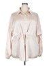chic soul (chicsoul.com) 100% Polyester Ivory Long Sleeve Blouse Size 2X - photo 1