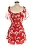 Urban Outfitters Floral Red Romper Size S - photo 2