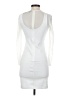 Topshop Solid White Cocktail Dress Size 4 - photo 2