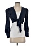 WAYF Blue 3/4 Sleeve Blouse Size S - photo 1
