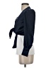 WAYF Blue 3/4 Sleeve Blouse Size S - photo 5
