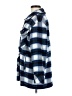 Kensie 100% Polyester Plaid Blue Jacket Size M - photo 5