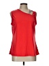 89th & Madison Red Sleeveless T-Shirt Size L - photo 1