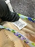 Unbranded Floral Blue Swimsuit Cover Up Size 10 - photo 3