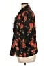 M.H.M. Melissa Harper Floral Black 3/4 Sleeve Blouse Size XL (estimated) - photo 5