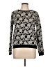 Forever 21 Paisley Black Pullover Sweater Size L - photo 1