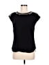 Rebecca Taylor 100% Polyester Black Sleeveless Blouse Size 6 - photo 1